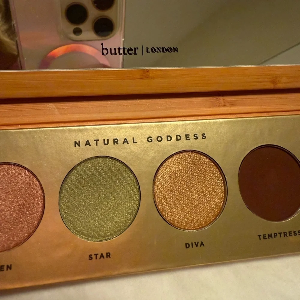Butter London Natural Goddess Floral Eyeshadow Palette 6 Shades